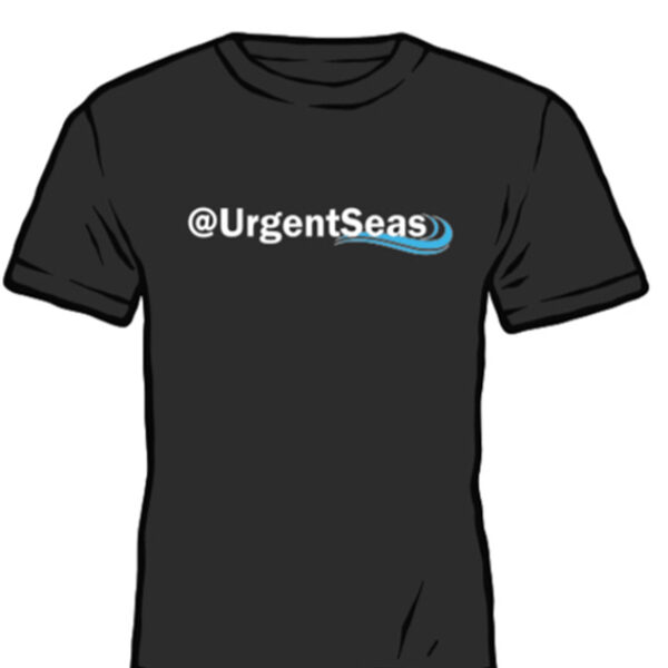 UrgentSeas T-shirt Black